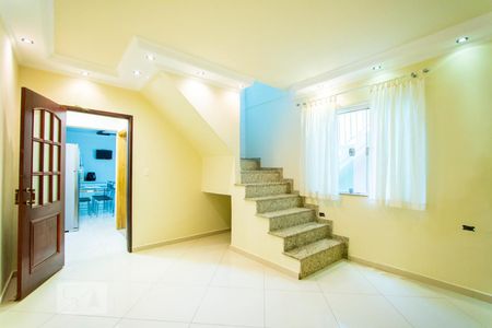 Sala de Estar de casa à venda com 3 quartos, 172m² em Jardim Alvorada, Santo André