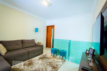 Sala de TV de casa à venda com 3 quartos, 172m² em Jardim Alvorada, Santo André