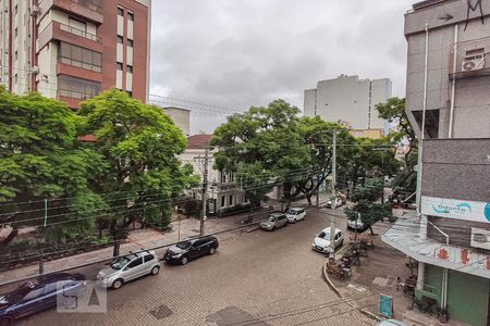 Vista da Sala de apartamento à venda com 3 quartos, 122m² em Cidade Baixa, Porto Alegre