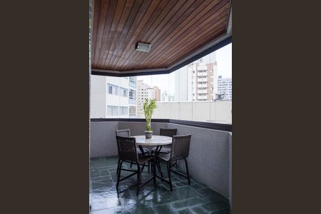 Varanda da Sala de apartamento à venda com 4 quartos, 240m² em Santo Antônio, São Caetano do Sul