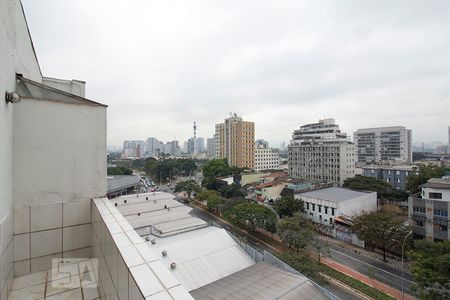 Varanda da Sala de kitnet/studio para alugar com 1 quarto, 28m² em Barra Funda, São Paulo