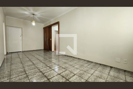 Sala de apartamento para alugar com 3 quartos, 110m² em Boqueirão, Santos