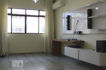 Sala de apartamento para alugar com 2 quartos, 110m² em Boqueirão, Santos