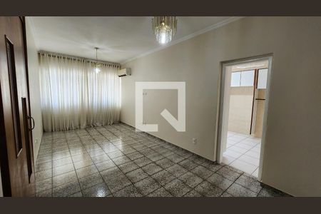 Detalhe Sala de apartamento para alugar com 3 quartos, 110m² em Boqueirão, Santos