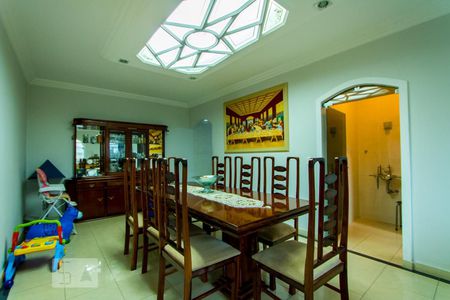 Sala de Jantar de casa à venda com 3 quartos, 367m² em Campestre, Santo André