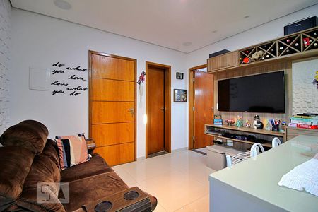 Sala de apartamento à venda com 1 quarto, 60m² em Vila Príncipe de Gales, Santo André