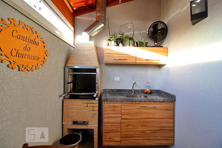 Varanda Gourmet de apartamento à venda com 1 quarto, 60m² em Vila Príncipe de Gales, Santo André