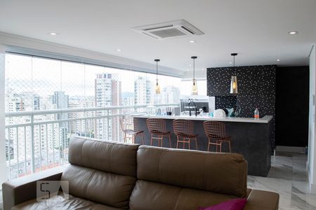VARANDA SALA de apartamento para alugar com 3 quartos, 120m² em Santa Teresinha, São Paulo