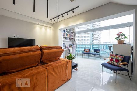 Sala/Cozinha de apartamento à venda com 1 quarto, 60m² em Pinheiros, São Paulo