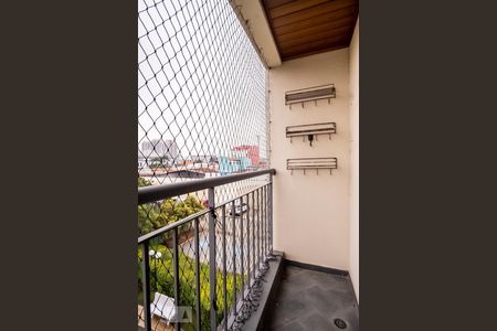 Varanda da Sala de apartamento à venda com 2 quartos, 56m² em Brás, São Paulo