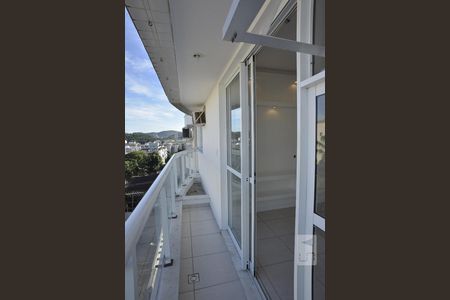 Varanda da Sala de apartamento à venda com 1 quarto, 51m² em Freguesia de Jacarepaguá, Rio de Janeiro