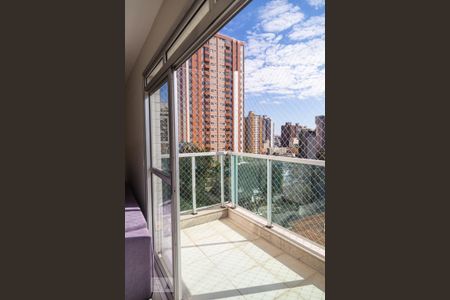 Varanda da Sala de apartamento para alugar com 3 quartos, 96m² em Santo Agostinho, Belo Horizonte