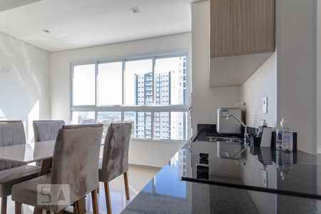 Sala de apartamento para alugar com 1 quarto, 43m² em Loteamento Mogilar, Mogi das Cruzes