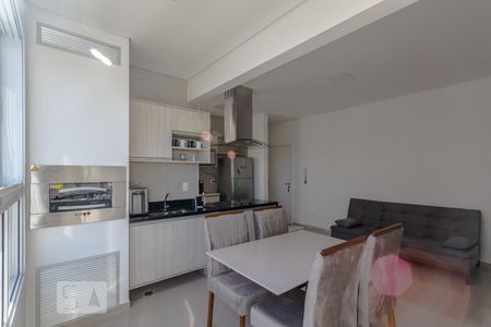 Sacada de apartamento para alugar com 1 quarto, 43m² em Loteamento Mogilar, Mogi das Cruzes