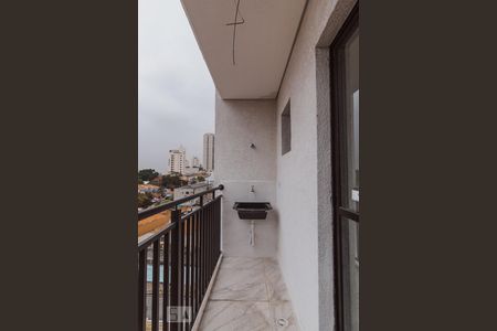 Varanda da Sala de apartamento para alugar com 2 quartos, 46m² em Vila Formosa, São Paulo