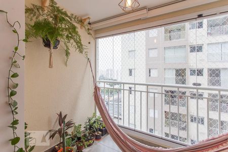 Varanda da Sala de apartamento à venda com 3 quartos, 64m² em Cambuci, São Paulo