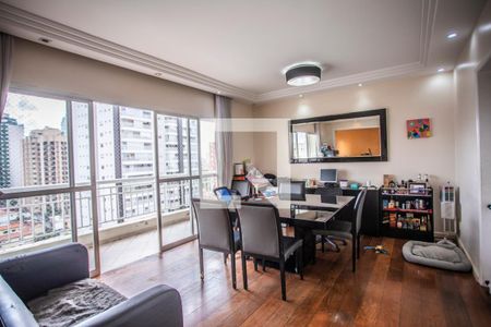 Sala de apartamento à venda com 3 quartos, 128m² em Chácara Inglesa, São Paulo