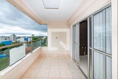 Varanda da Sala de apartamento para alugar com 4 quartos, 103m² em Buritis, Belo Horizonte