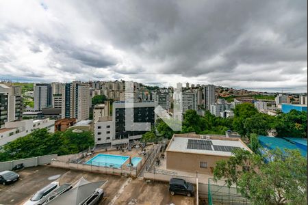 Varanda da Sala de apartamento para alugar com 4 quartos, 103m² em Buritis, Belo Horizonte