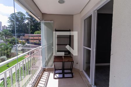 Varanda da Sala de apartamento à venda com 1 quarto, 40m² em Vila Prudente, São Paulo