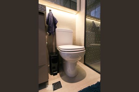 Studio para alugar com 40m², 1 quarto e 1 vaga Studio para alugar com 40m², 1 quarto e 1 vagaBanheiro