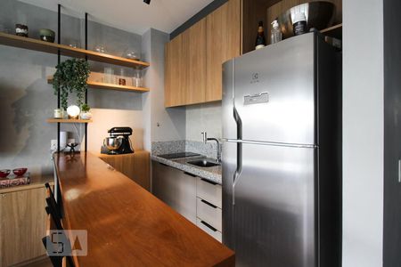 Studio para alugar com 40m², 1 quarto e 1 vaga Studio para alugar com 40m², 1 quarto e 1 vagaCozinha