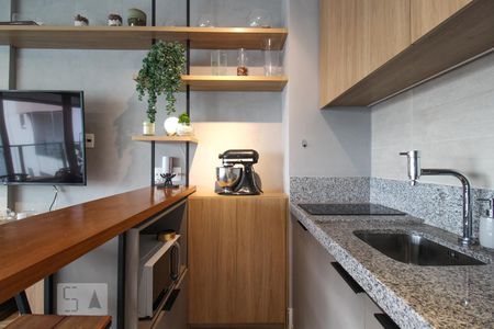 Studio para alugar com 40m², 1 quarto e 1 vaga Studio para alugar com 40m², 1 quarto e 1 vagaCozinha