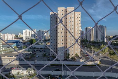 Sacada - Vista  de apartamento para alugar com 2 quartos, 69m² em Loteamento Mogilar, Mogi das Cruzes