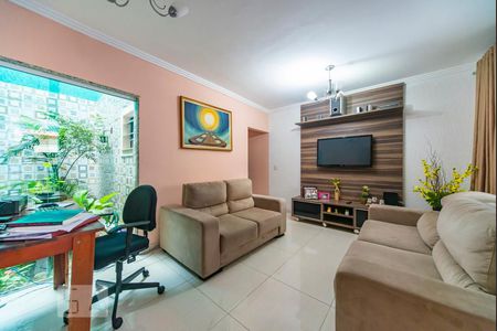 Sala de casa à venda com 3 quartos, 178m² em Parque Marajoara, Santo André