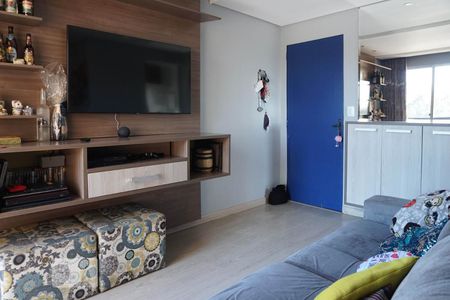 Detalhe Sala de apartamento à venda com 2 quartos, 50m² em Vila Carmosina, São Paulo