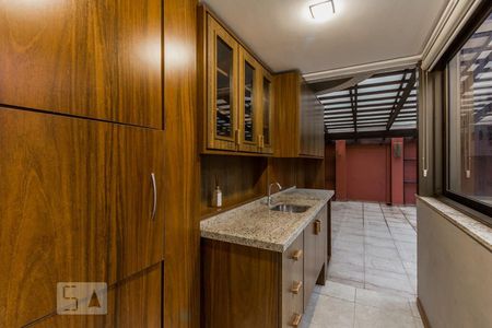 Area goumet de apartamento à venda com 3 quartos, 226m² em Petrópolis, Porto Alegre