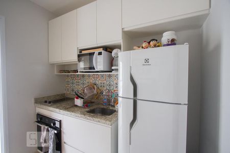 Cozinha de kitnet/studio para alugar com 1 quarto, 35m² em Santo Amaro, São Paulo