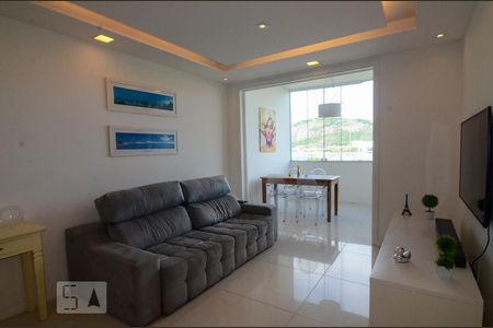 Sala de apartamento à venda com 2 quartos, 80m² em Botafogo, Rio de Janeiro