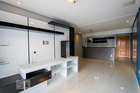 Sala de apartamento à venda com 3 quartos, 86m² em Vila Valparaíso, Santo André