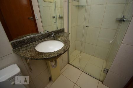 Banheiro da Suíte de apartamento para alugar com 2 quartos, 50m² em Sul (águas Claras), Brasília