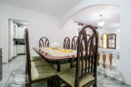 Sala de Jantar de casa à venda com 4 quartos, 82m² em Jardim Rossin, São Paulo