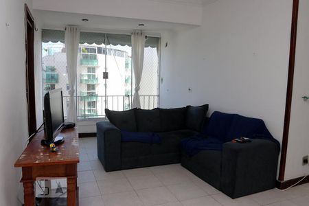 Sala  de apartamento à venda com 1 quarto, 50m² em Recreio dos Bandeirantes, Rio de Janeiro