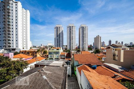 Vista da Suíte de apartamento à venda com 3 quartos, 90m² em Vila Pires, Santo André
