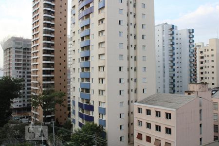 Vista da varanda de apartamento à venda com 3 quartos, 105m² em Perdizes, São Paulo