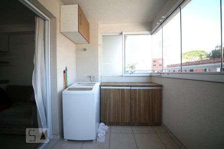Varanda de apartamento à venda com 1 quarto, 37m² em Jardim Novo Santo Amaro, São Paulo