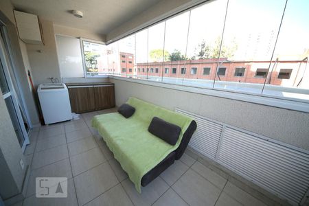 Varanda de apartamento à venda com 1 quarto, 37m² em Jardim Novo Santo Amaro, São Paulo