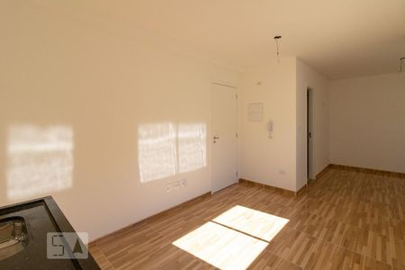 Sala / Cozinha de kitnet/studio à venda com 1 quarto, 32m² em Vila Leonor, São Paulo