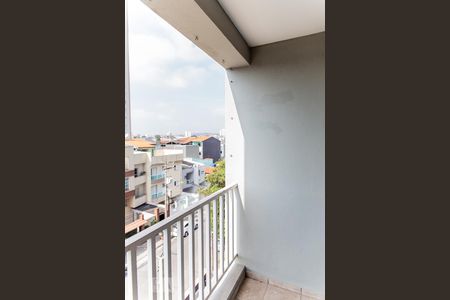 Varanda da Sala de apartamento à venda com 2 quartos, 68m² em Silveira, Santo André