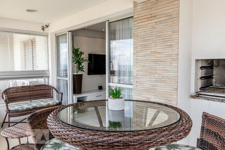 Varanda gourmet de apartamento para alugar com 3 quartos, 90m² em Vila dos Alpes, Goiânia