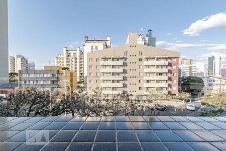 Vista da Sala de apartamento para alugar com 1 quarto, 35m² em Bigorrilho, Curitiba