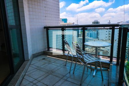 Varanda da Sala de apartamento para alugar com 2 quartos, 100m² em Paraíso, São Paulo