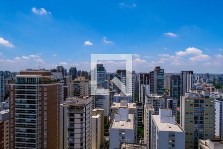Vista da Varanda de apartamento para alugar com 2 quartos, 100m² em Paraíso, São Paulo