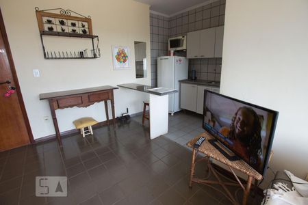 Sala de apartamento para alugar com 1 quarto, 45m² em Jardim Sumare, Ribeirão Preto