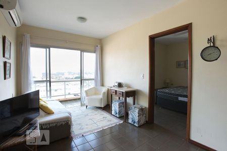 Sala de apartamento para alugar com 1 quarto, 45m² em Jardim Sumare, Ribeirão Preto