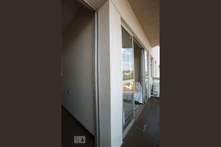 Varanda da suíte de apartamento para alugar com 1 quarto, 45m² em Jardim Sumare, Ribeirão Preto